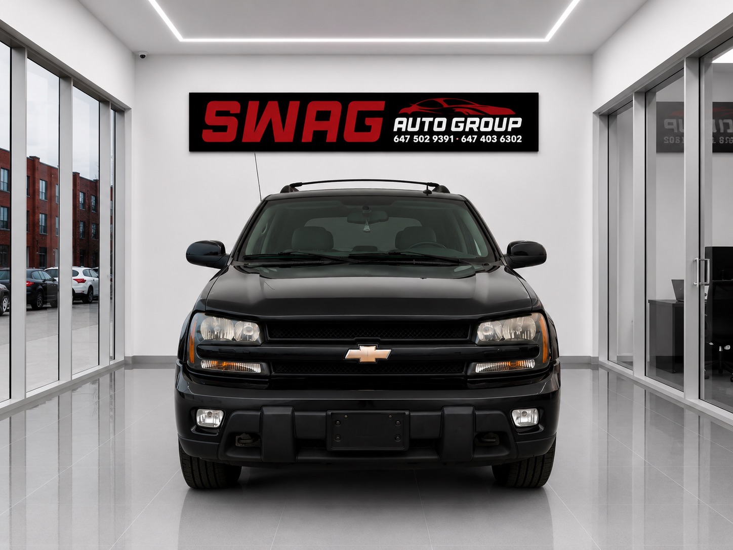 Gray 2005 Chevrolet Trailblazer LT 4WD SUV / Crossover Four-Wheel Drive Automatic