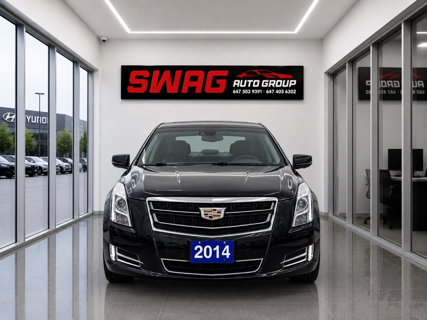 Black 2014 Cadillac XTS Sedan All-Wheel Drive Automatic