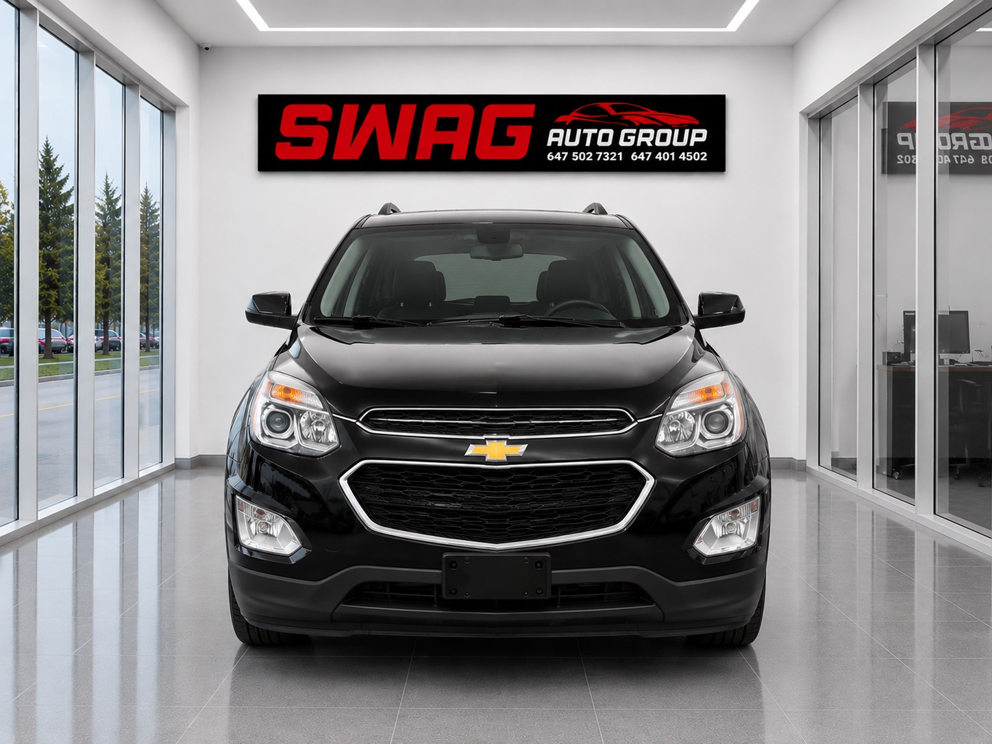 Black 2017 Chevrolet Equinox SUV / Crossover Front-Wheel Drive Automatic