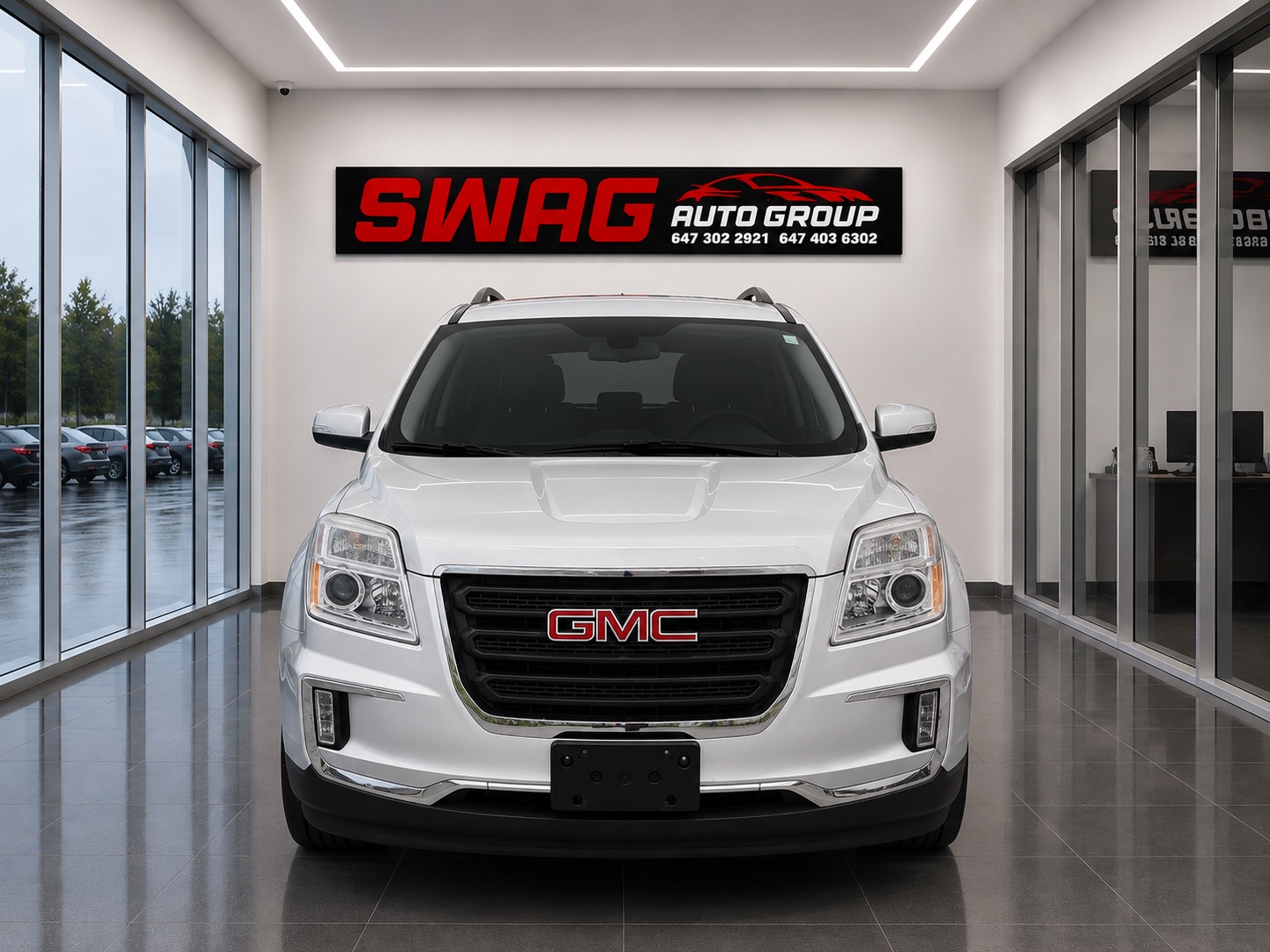 Silver 2017 GMC Terrain SUV / Crossover All-Wheel Drive Automatic
