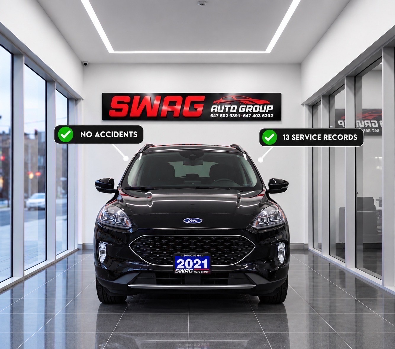  2021 Ford Escape Hybrid Titanium AWD   