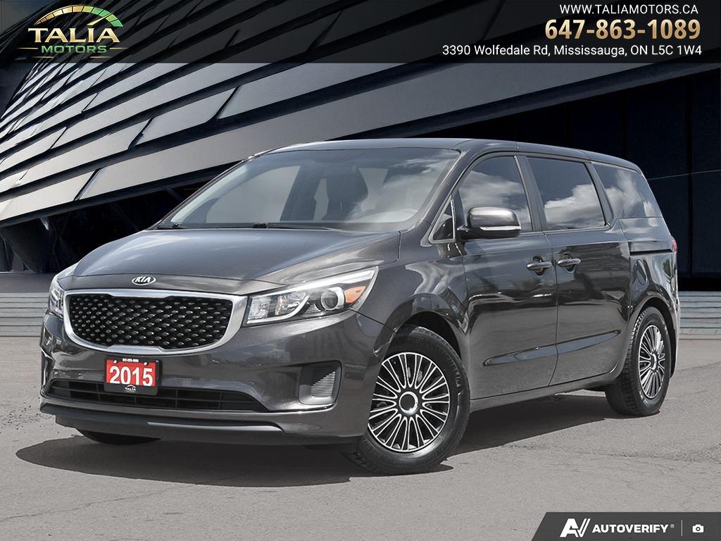Brown 2015 Kia Sedona L Minivan Front-Wheel Drive Automatic