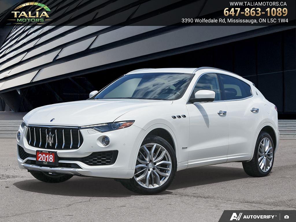 White 2018 Maserati Levante GranLusso 3.0L AWD SUV / Crossover All-Wheel Drive 8-Speed Automatic