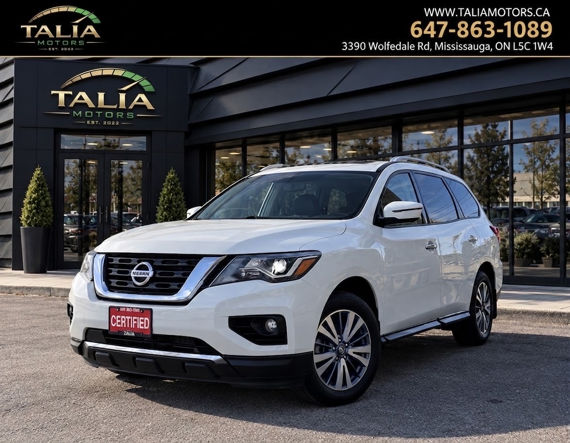 White 2019 Nissan Pathfinder SUV / Crossover Four-Wheel Drive Automatic