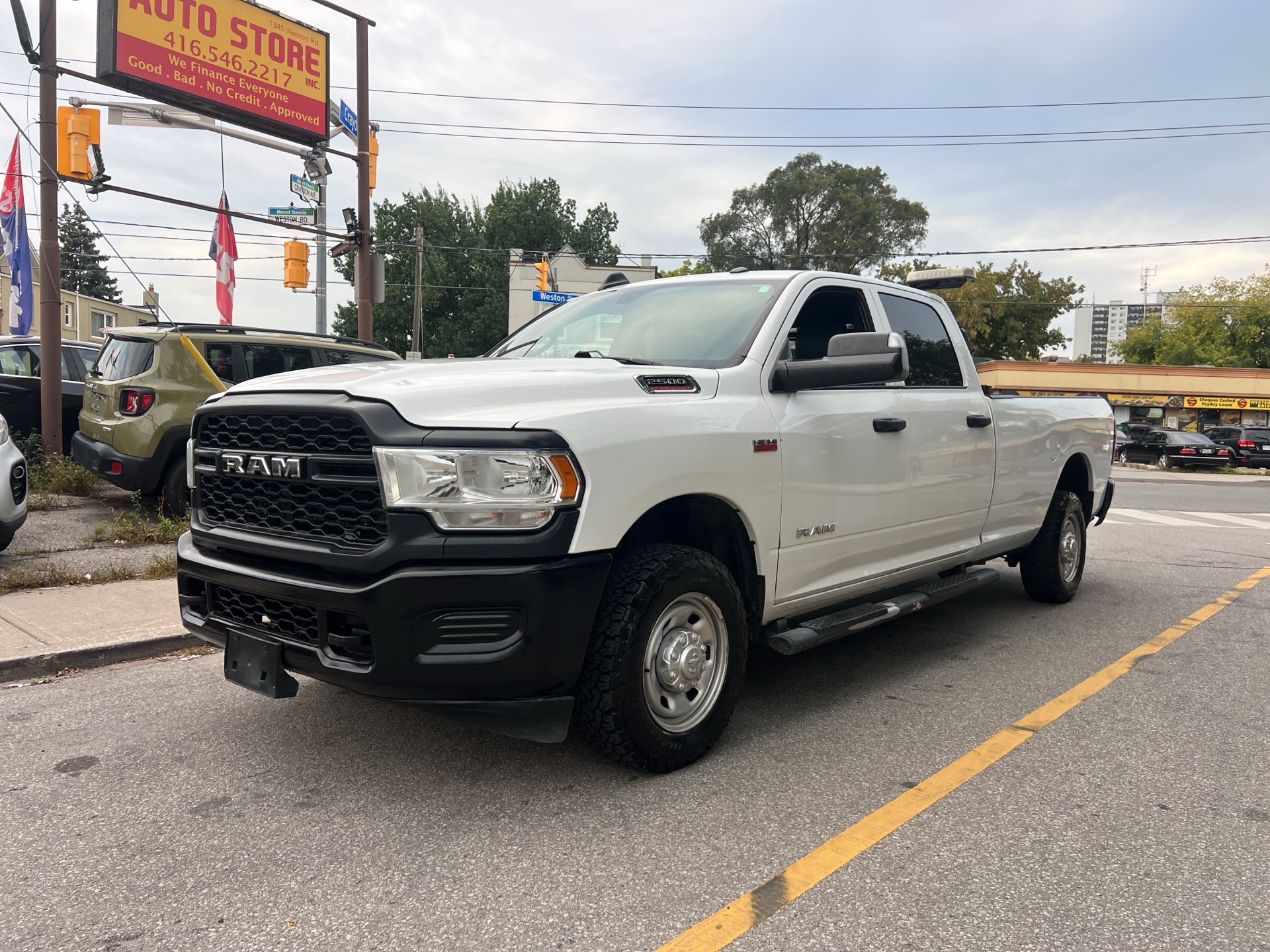 White 2021 RAM 2500 Pickup Truck 4X2 Automatic
