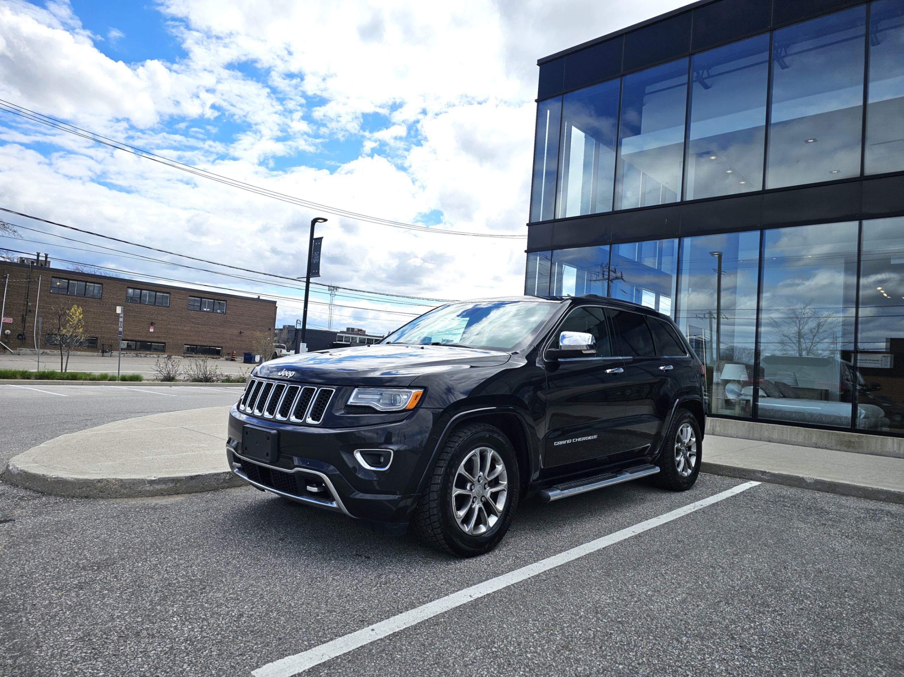 Black 2016 Jeep Grand Cherokee SUV / Crossover Four-Wheel Drive Automatic