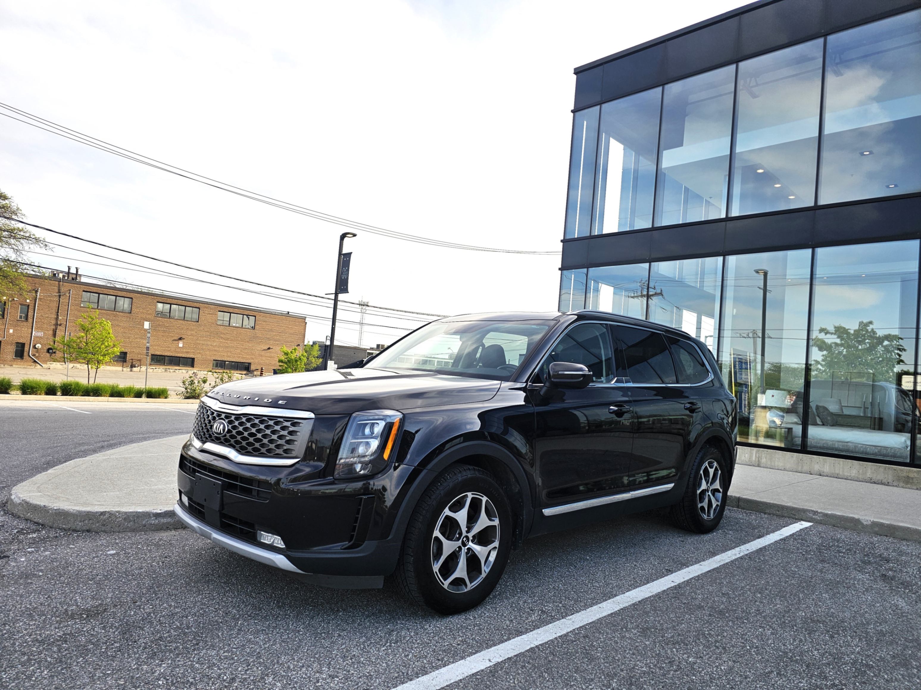 Black 2021 Kia Telluride SUV / Crossover All-Wheel Drive Automatic