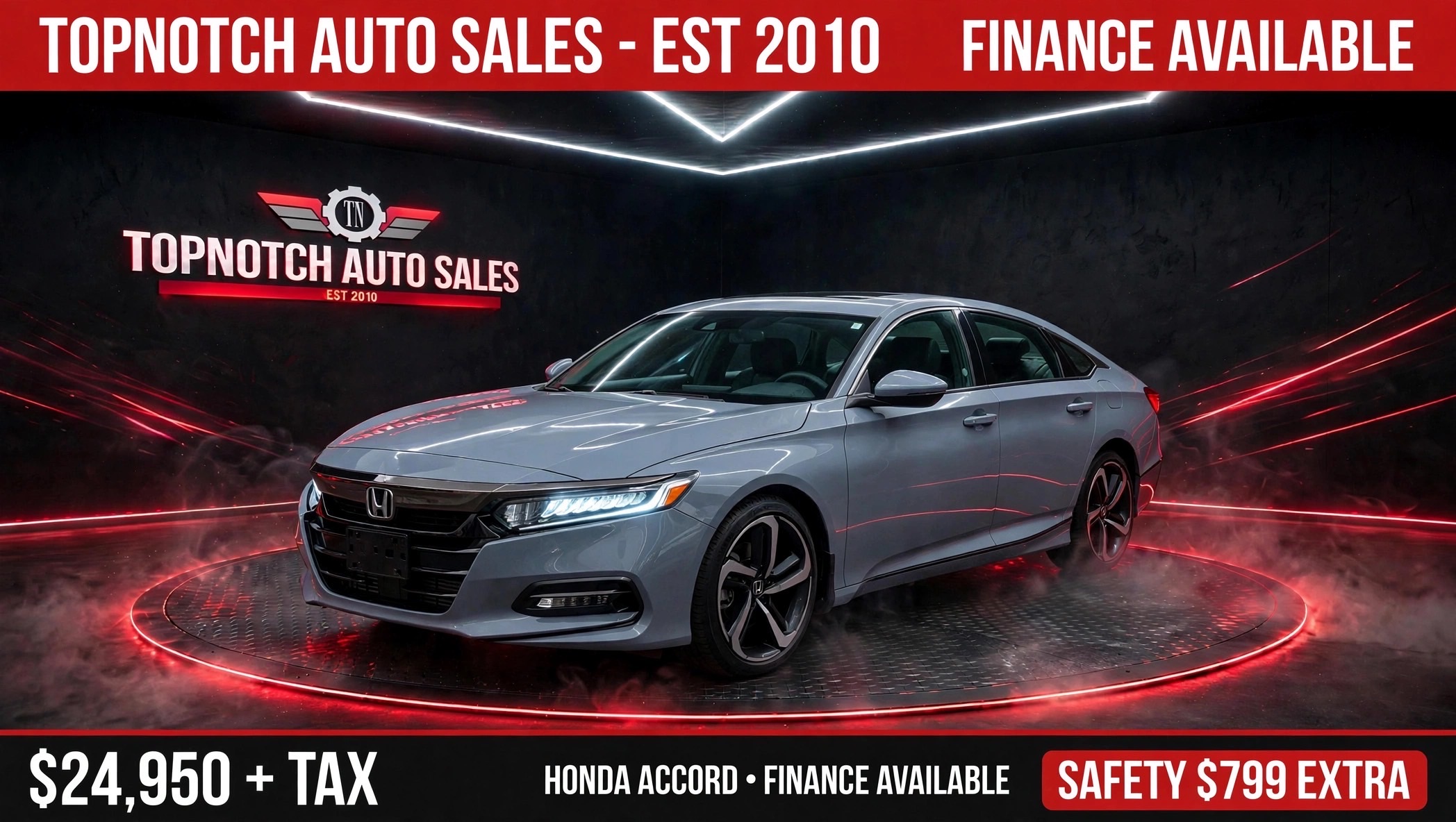Gray 2022 Honda Accord Sedan Front-Wheel Drive Automatic