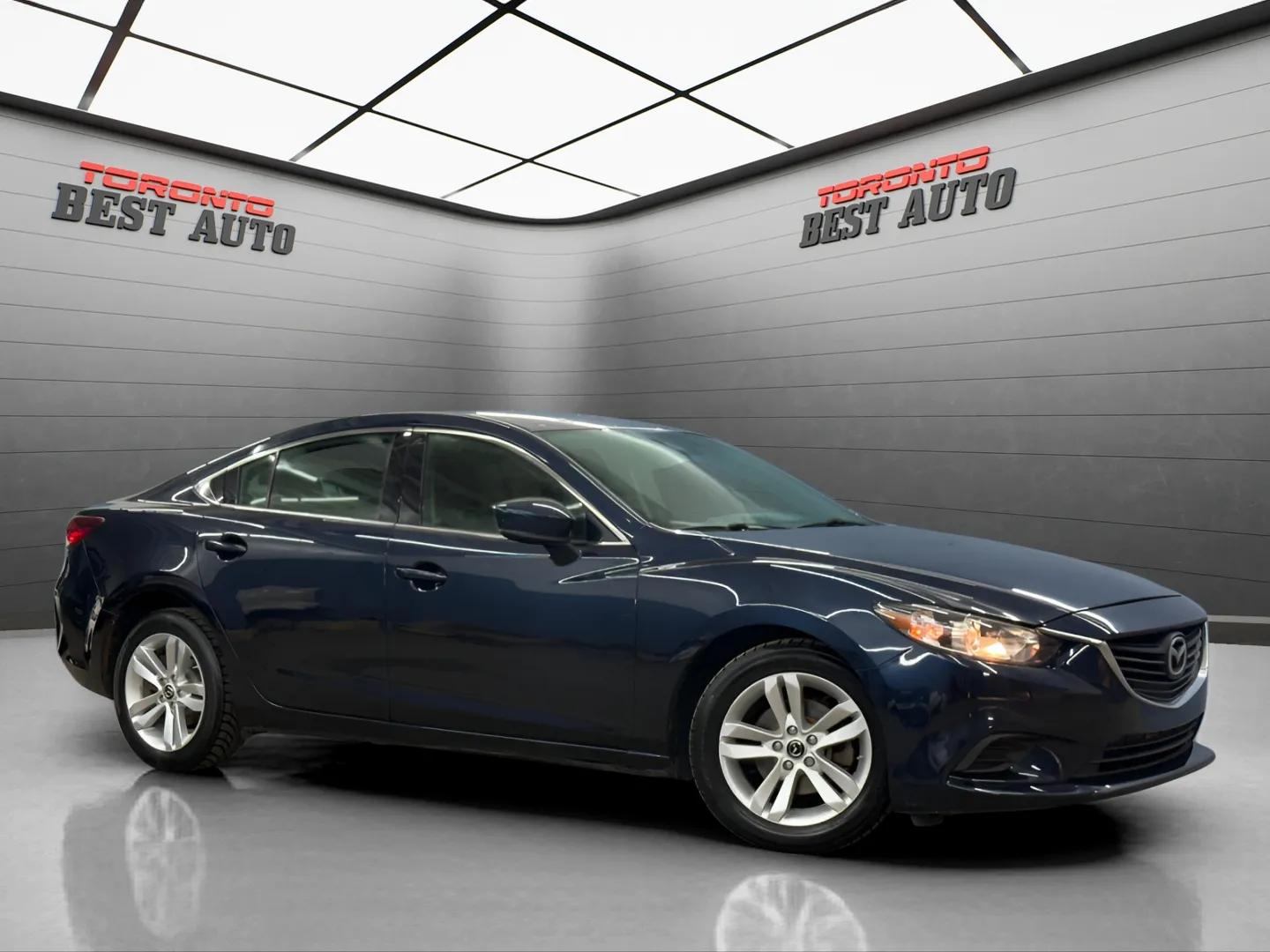 Metallic Dark Blue 2017 Mazda MAZDA6 GS Sedan FWD Sedan Automatic