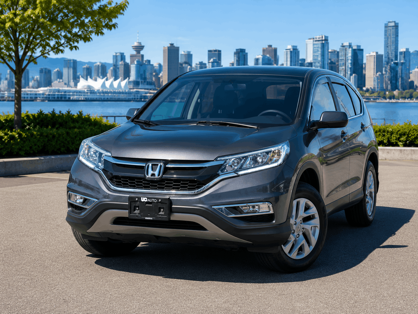 Gray 2016 Honda CR-V SE AWD SUV / Crossover All-Wheel Drive Automatic