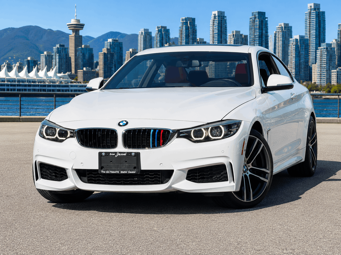 White 2018 BMW 4 Series Coupe All-Wheel Drive Automatic