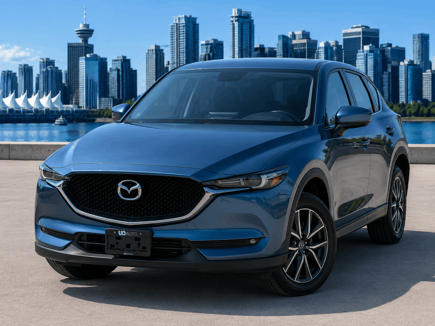 Blue 2018 Mazda CX-5 SUV / Crossover All-Wheel Drive Automatic