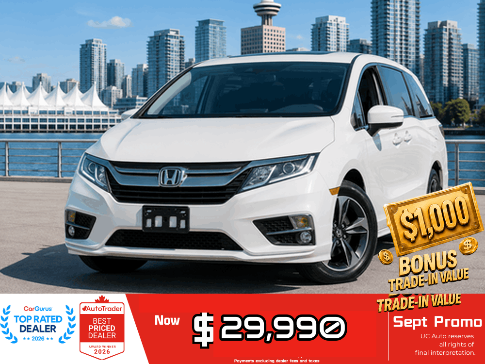 Gray 2019 Honda Odyssey Minivan  Automatic