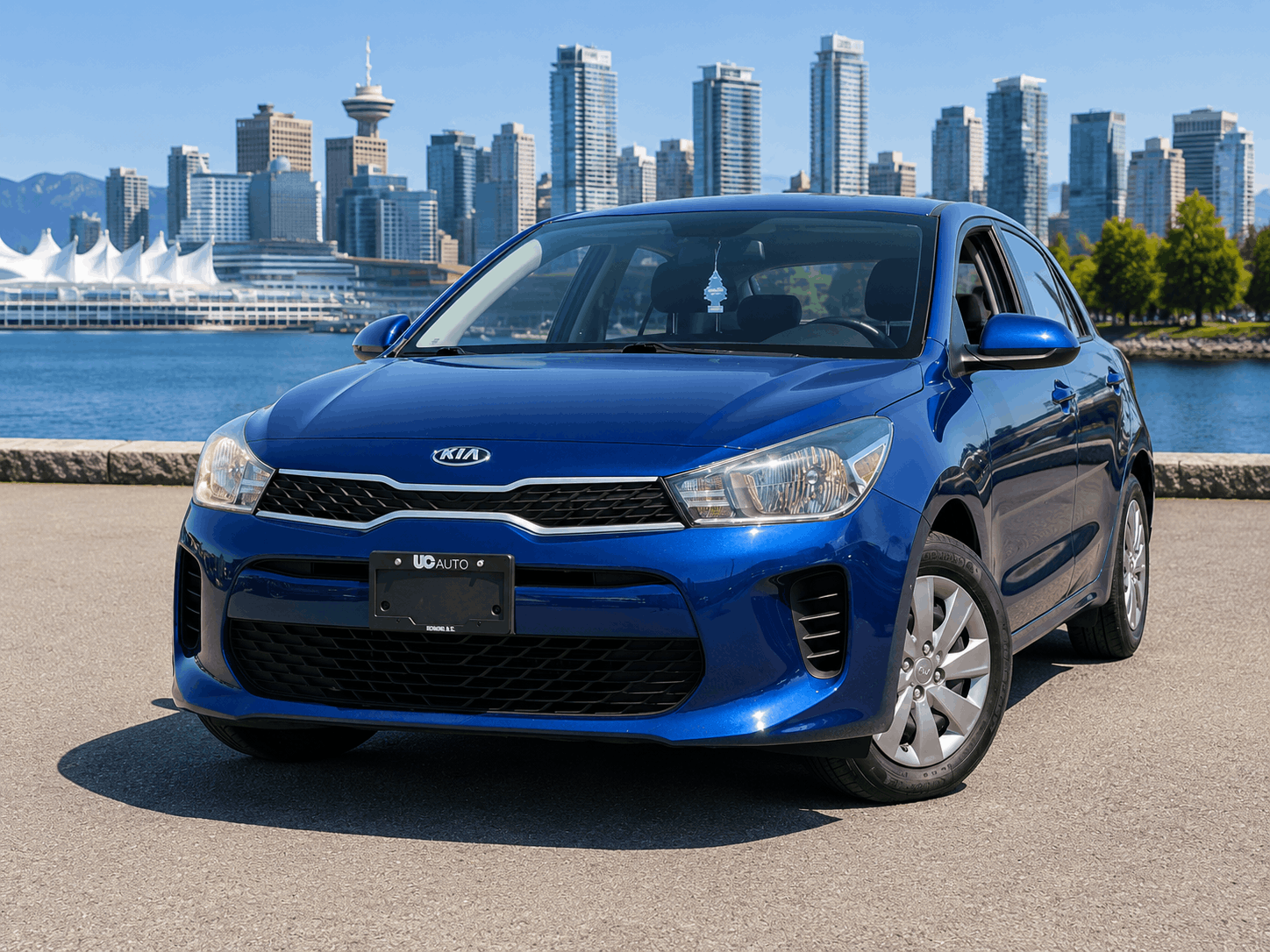 Blue 2019 Kia Rio5 LX Plus FWD Hatchback Automatic