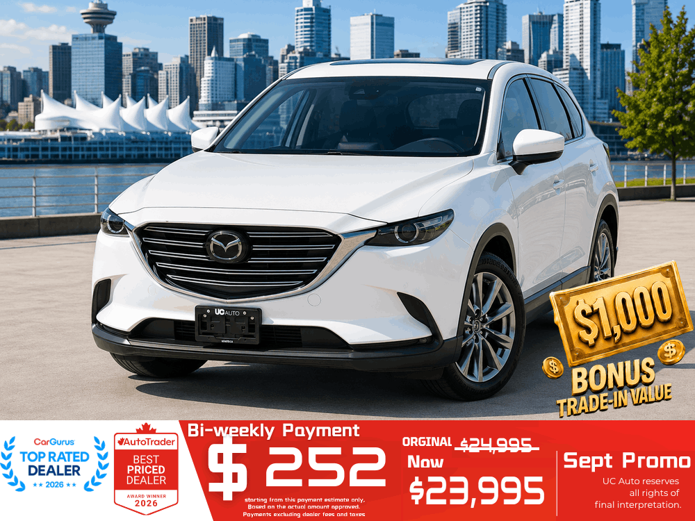 White 2019 Mazda CX-9 SUV / Crossover Automatic