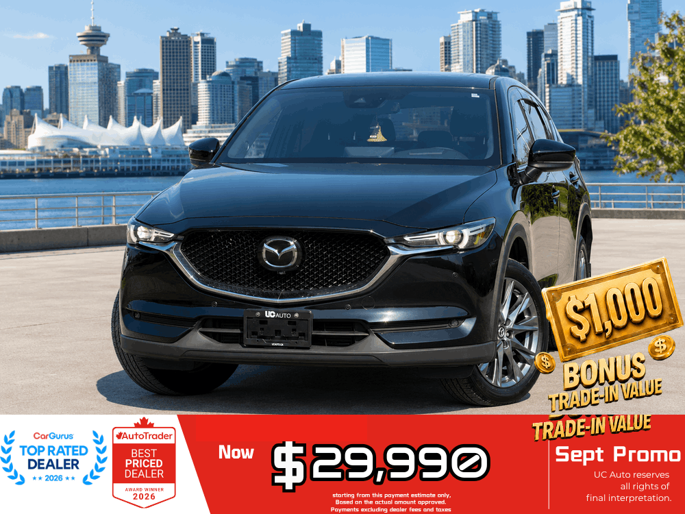Black 2021 Mazda CX-5 SUV / Crossover All-Wheel Drive Automatic