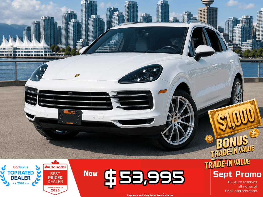 White 2021 Porsche Cayenne SUV / Crossover All-Wheel Drive Automatic