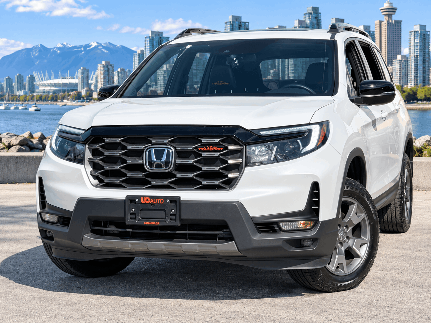 White 2023 Honda Passport SUV / Crossover All-Wheel Drive Automatic