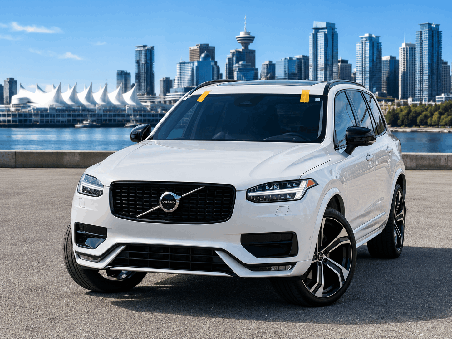 White 2023 Volvo XC90 SUV / Crossover 8-Speed Automatic