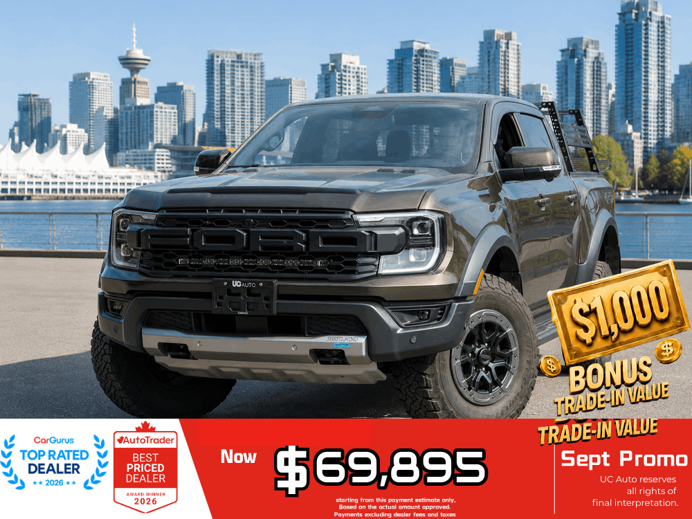  2024 Ford Ranger Raptor SuperCrew 4WD   
