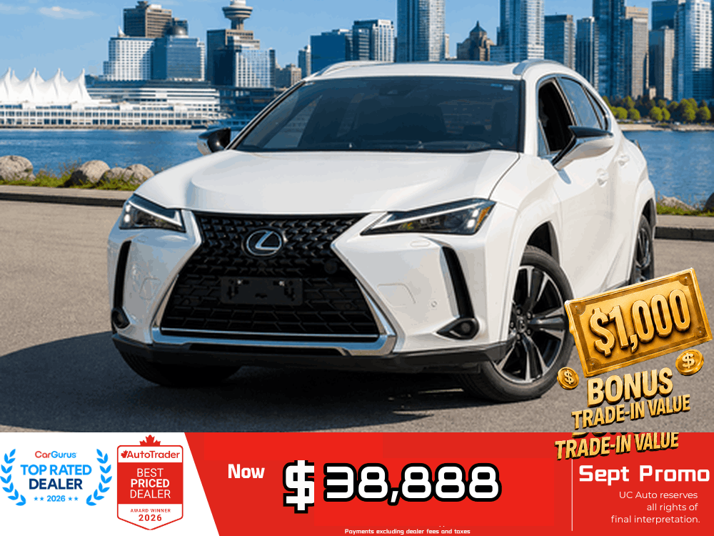 White 2024 Lexus UX Hybrid SUV / Crossover Automatic