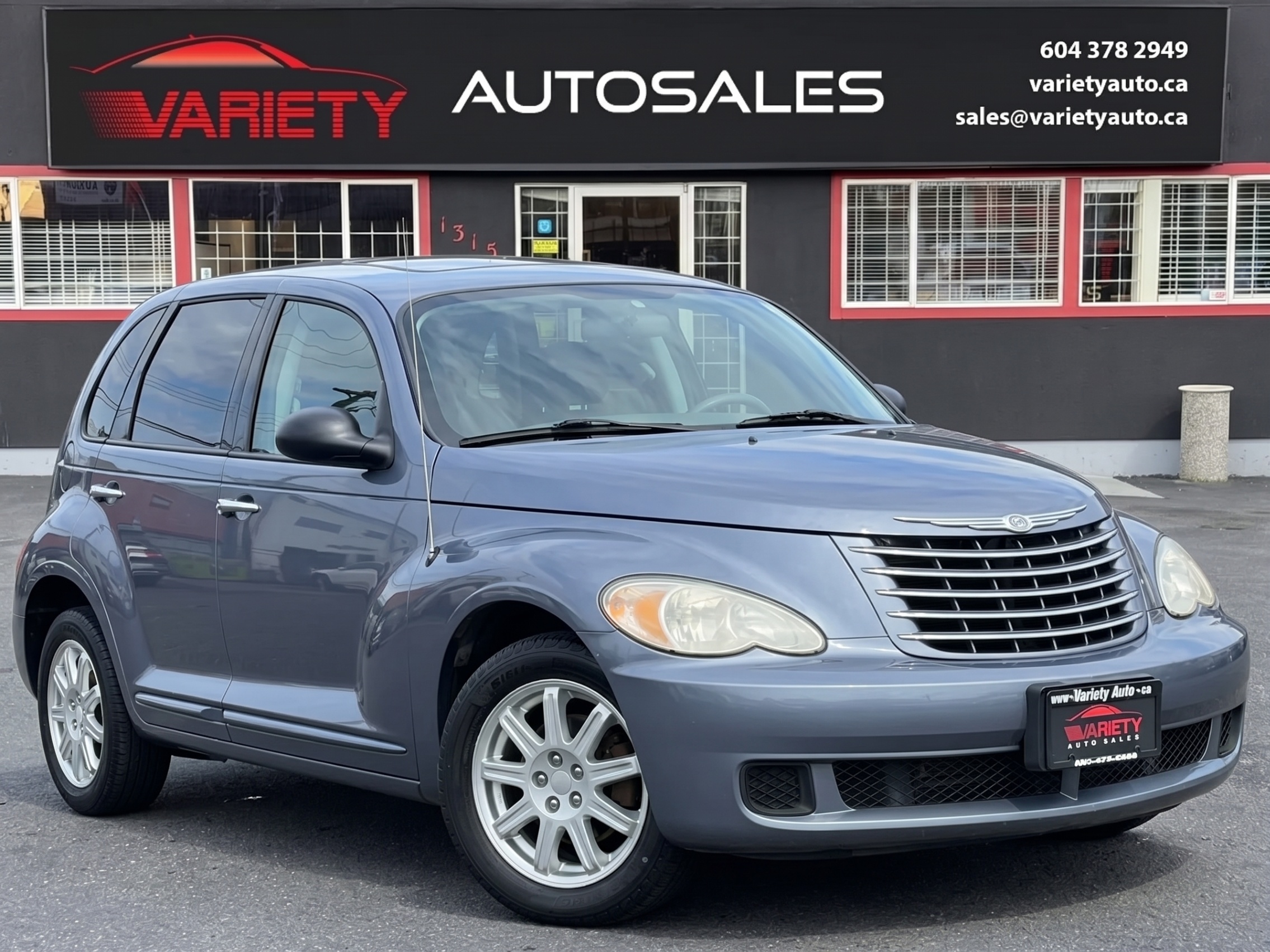 Blue 2007 Chrysler PT Cruiser Wagon FWD Wagon Front-Wheel Drive Automatic