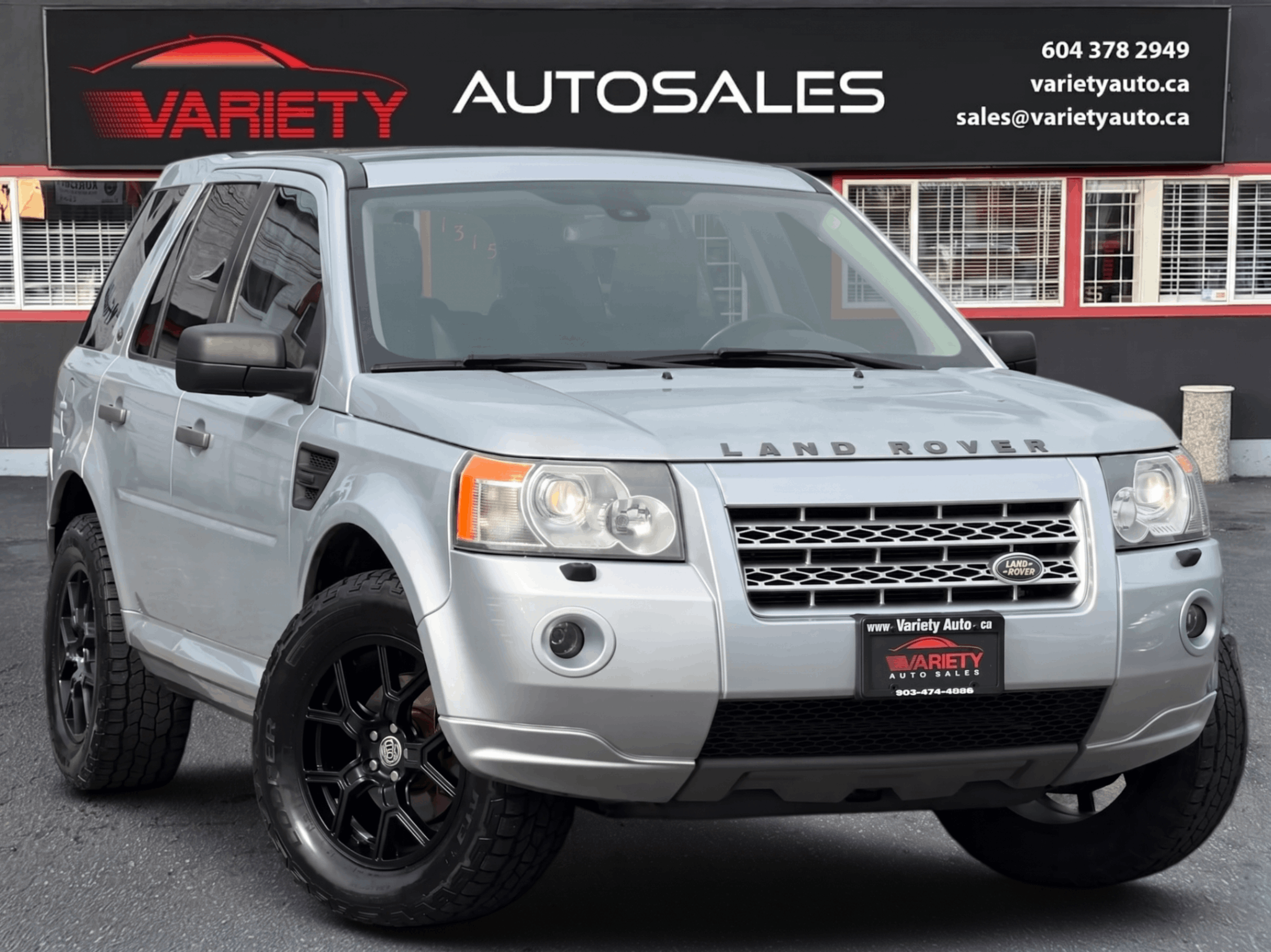 Silver 2008 Land Rover LR2 SUV / Crossover All-Wheel Drive Automatic