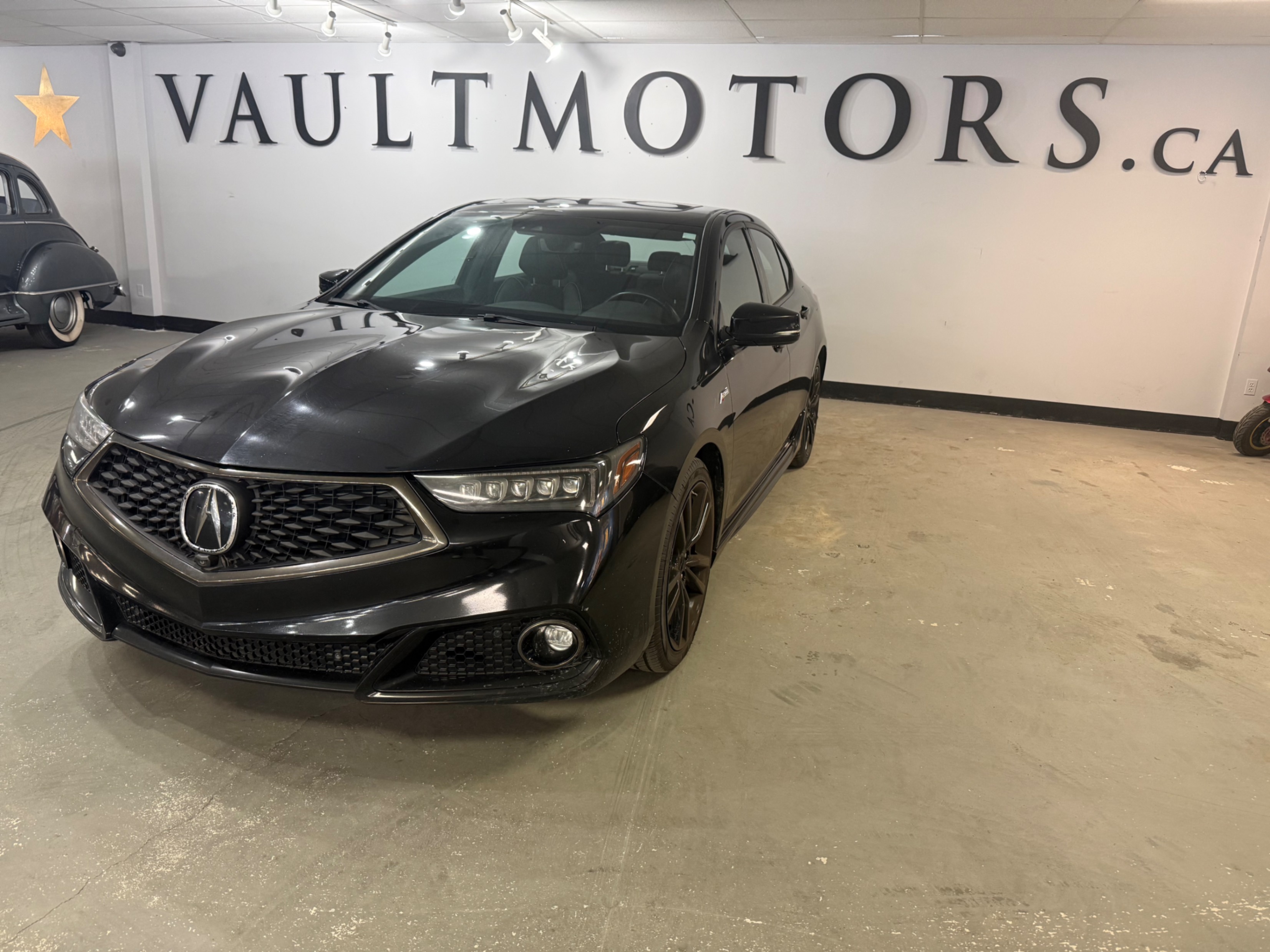 Black 2018 Acura TLX Sedan  Automatic