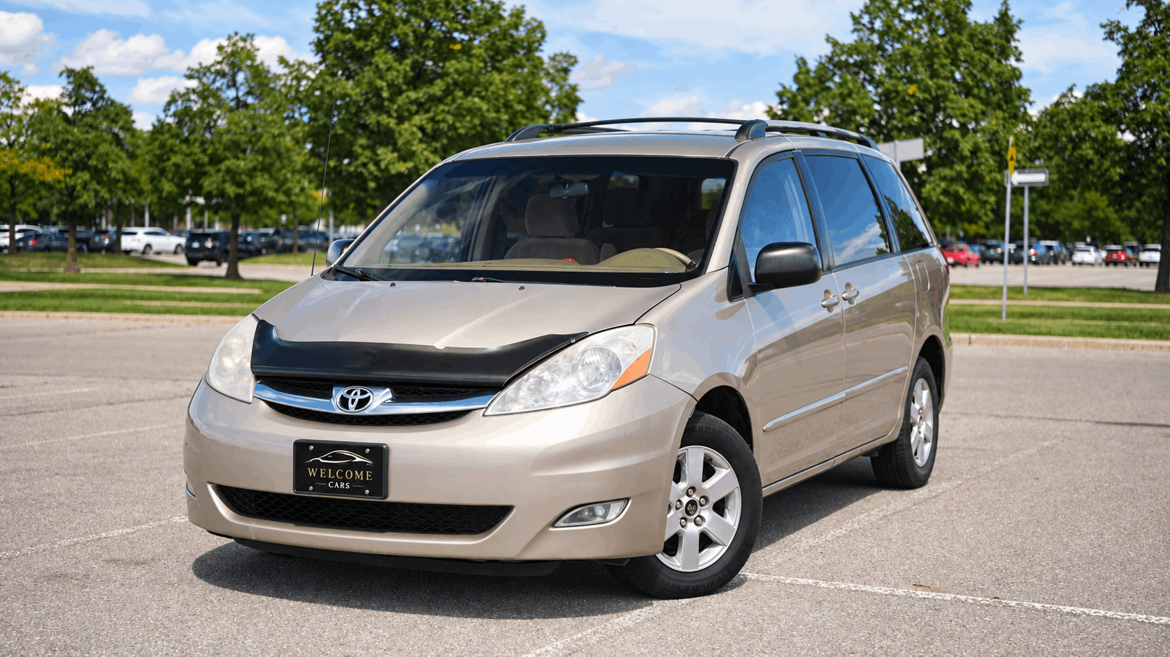 Brown (Tan) 2008 Toyota Sienna Minivan Front-Wheel Drive Automatic