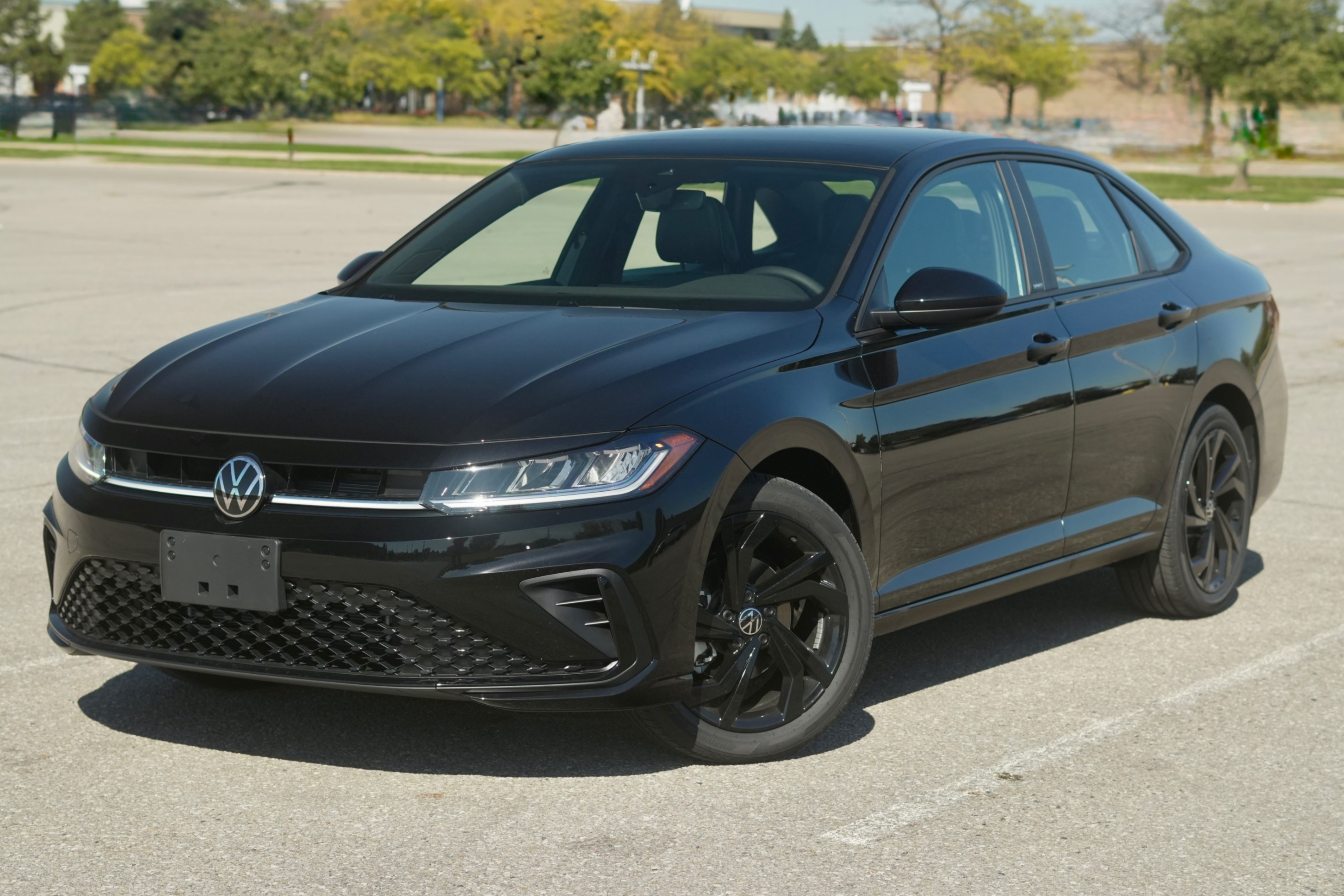 Black 2026 Volkswagen Jetta Sedan  Automatic