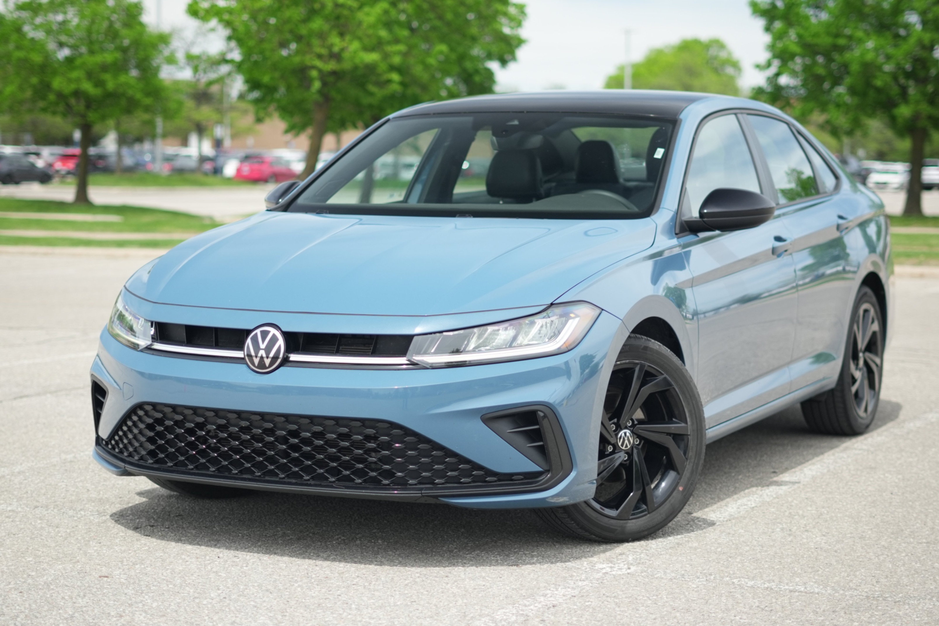 Blue 2026 Volkswagen Jetta Sedan  Automatic