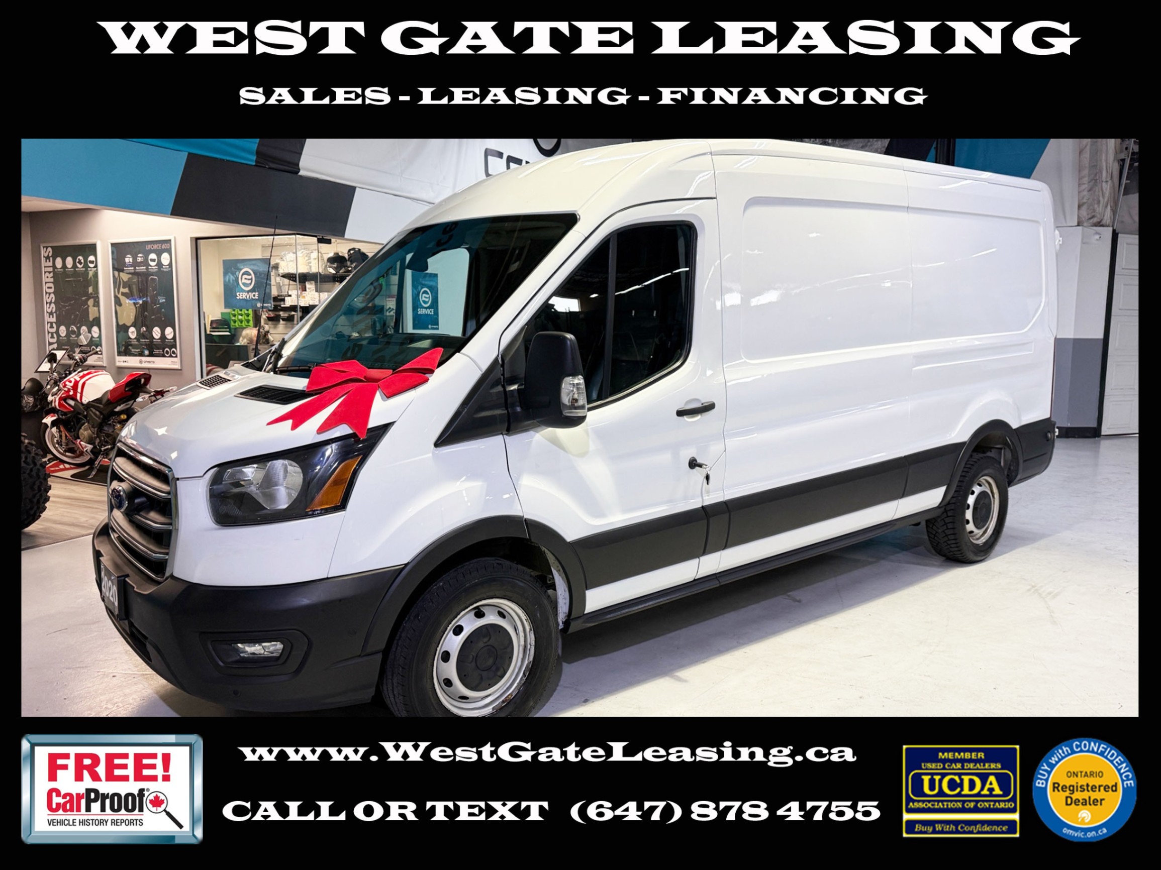  2020 Ford Transit Cargo 150 Medium Roof RWD   