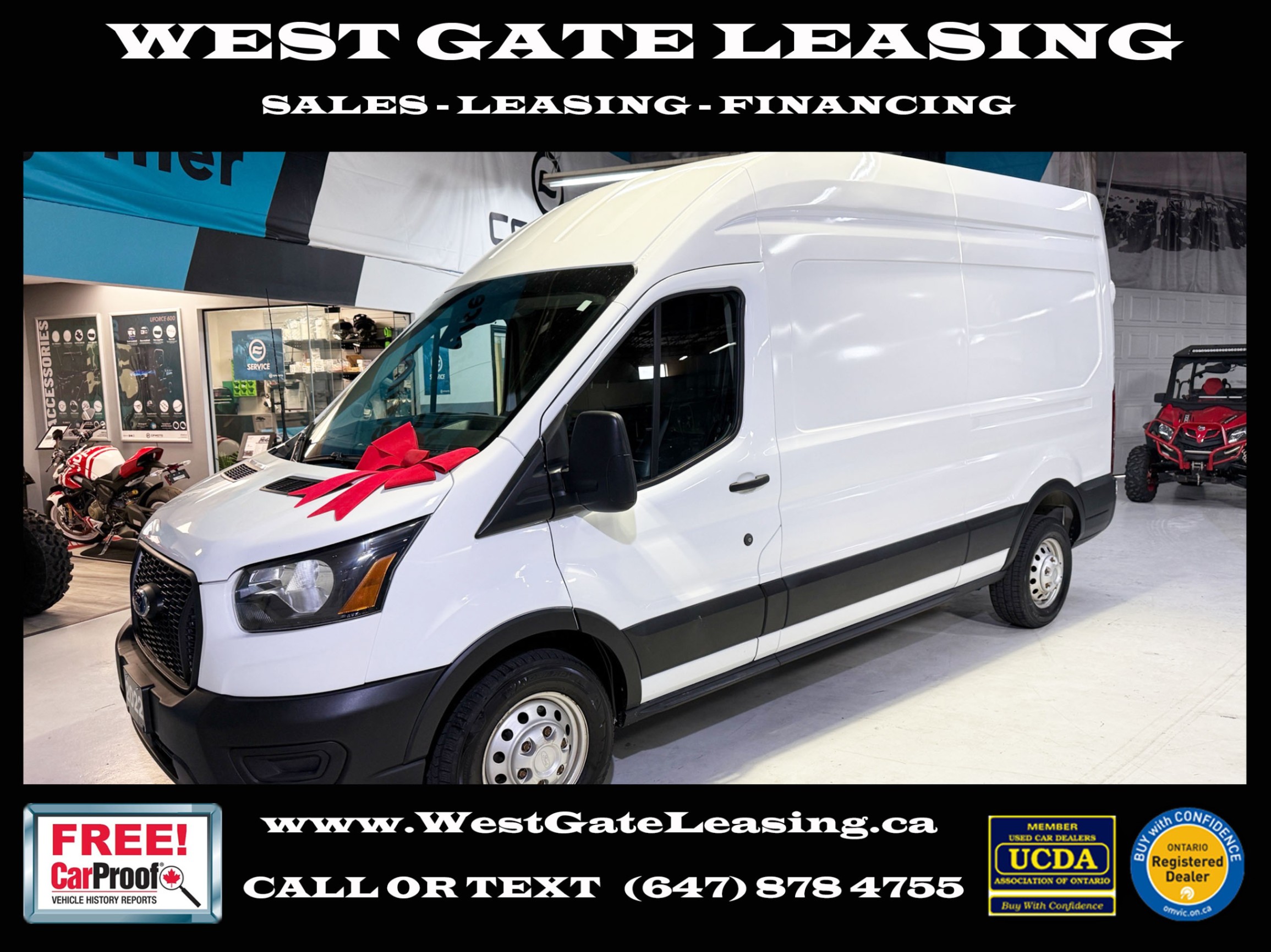 2022 Ford Transit Cargo 250 High Roof LB AWD