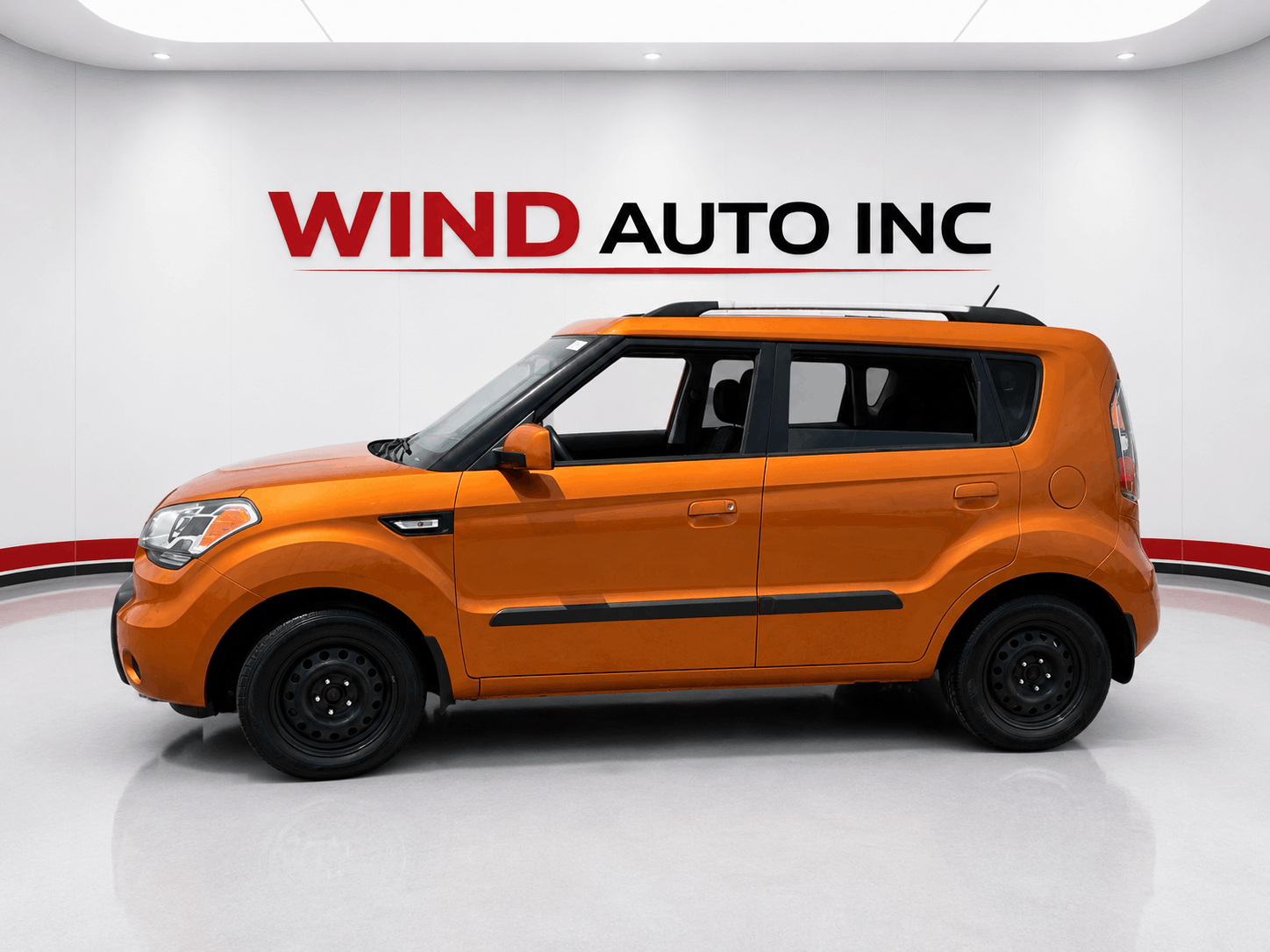 Orange 2010 Kia Soul Wagon Automatic