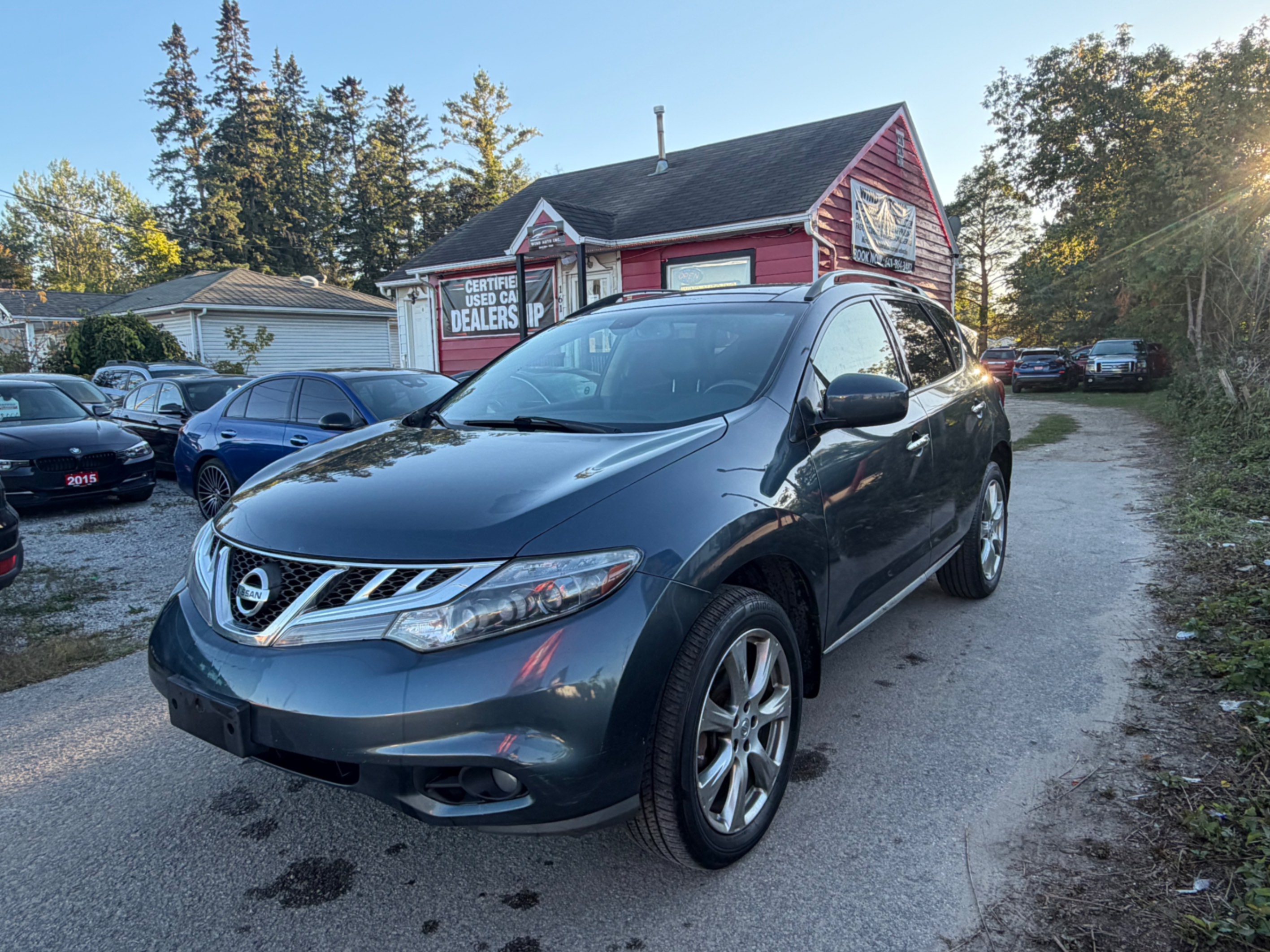 Blue 2014 Nissan Murano SUV / Crossover All-Wheel Drive Automatic