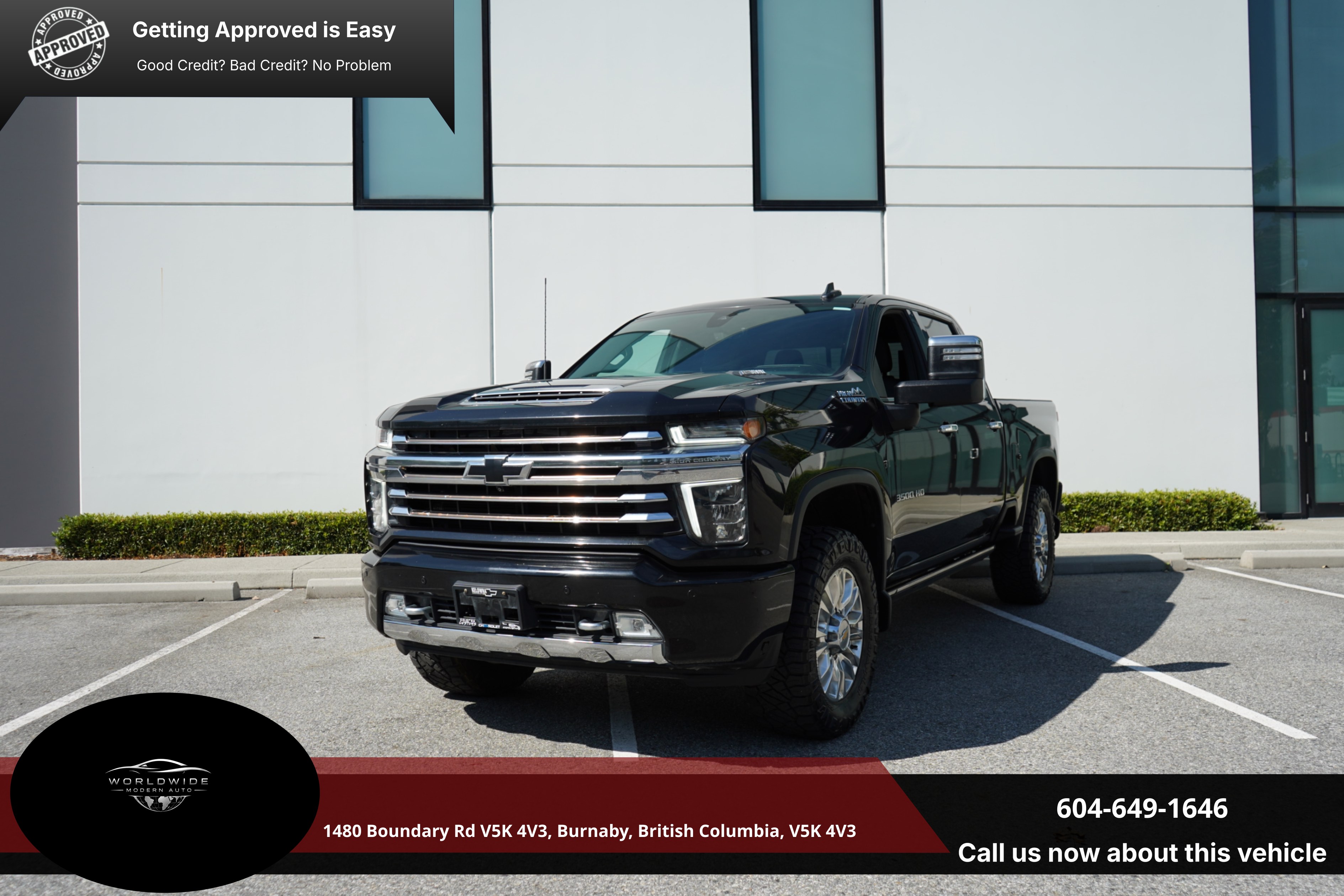 2021 Chevrolet Silverado 3500HD High Country Crew Cab LB 4WD