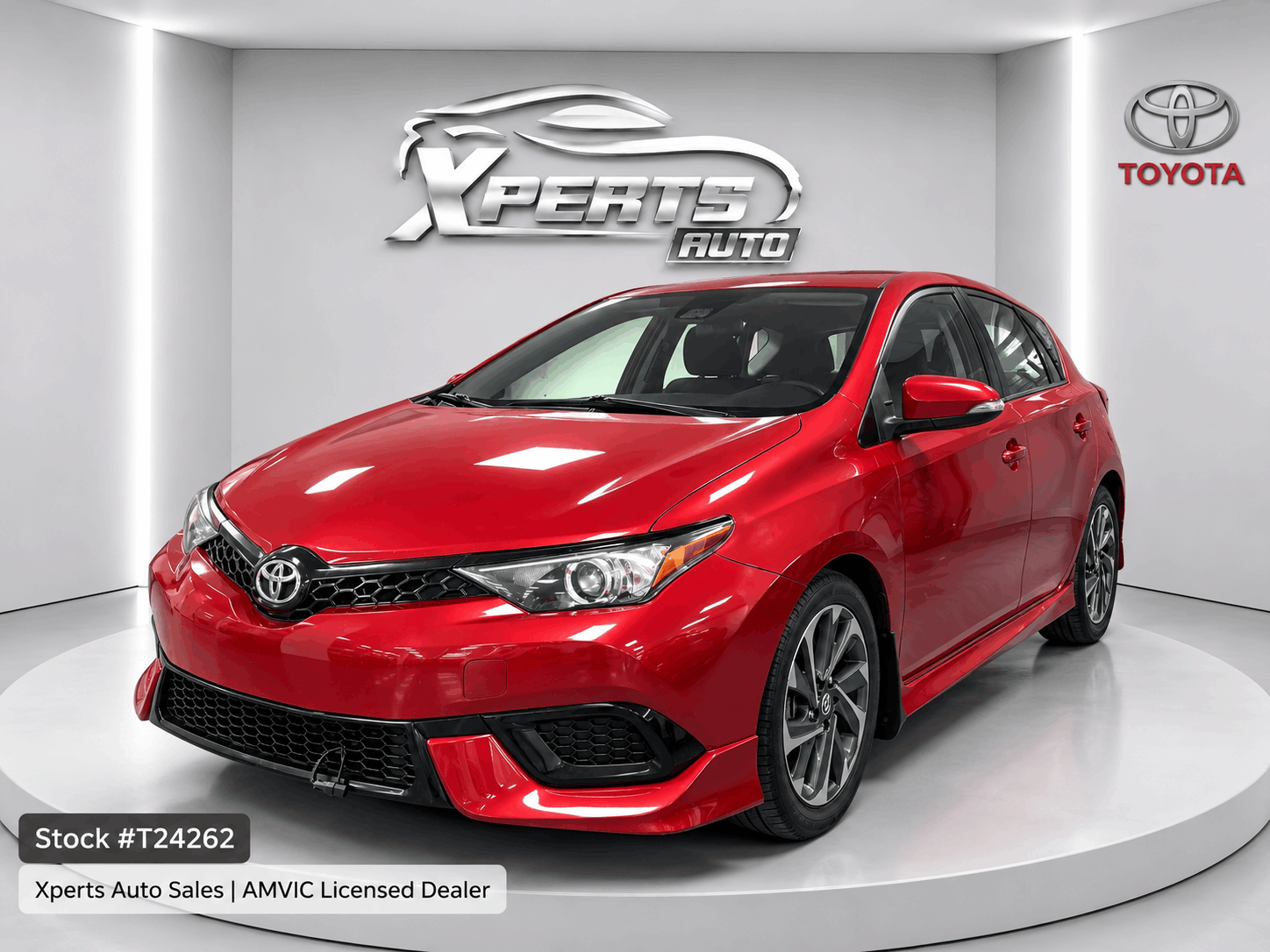 Red 2017 Toyota Corolla Sedan Automatic