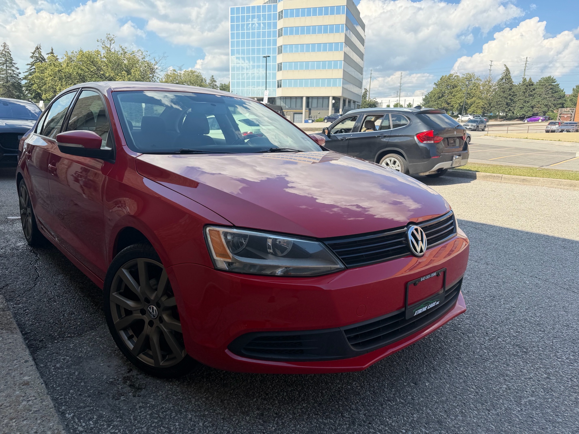Red 2014 Volkswagen Jetta Sedan Automatic