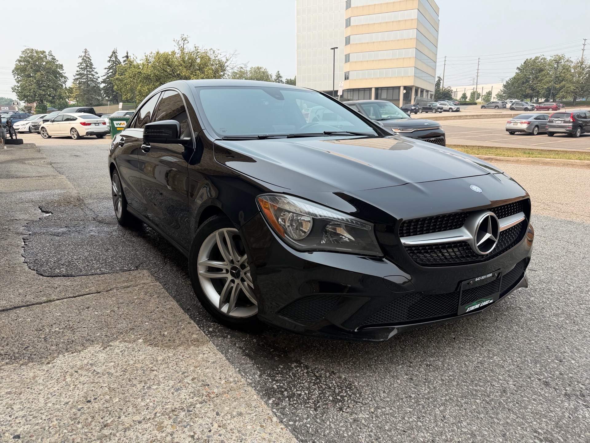 Black 2016 Mercedes-Benz CLA Sedan All-Wheel Drive Automatic