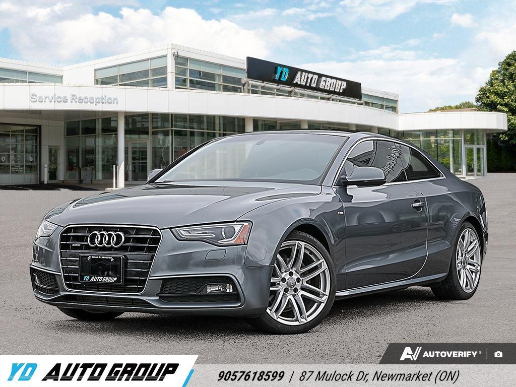 Gray 2016 Audi A5 Coupe Automatic