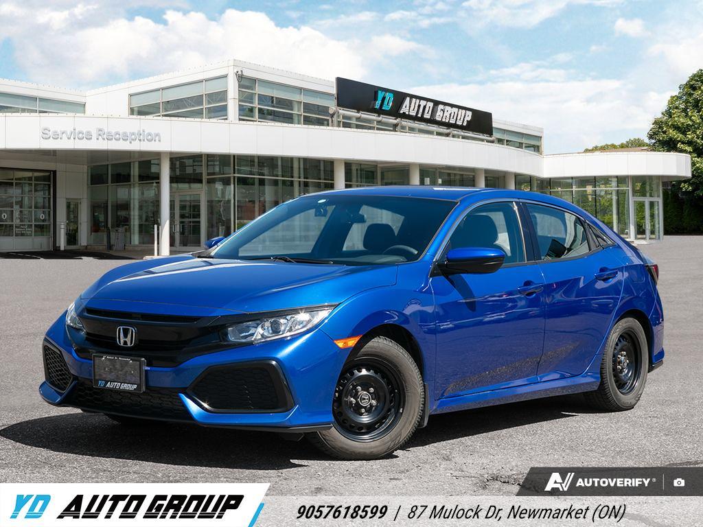 Blue 2018 Honda Civic Hatchback Hatchback Front-Wheel Drive Automatic