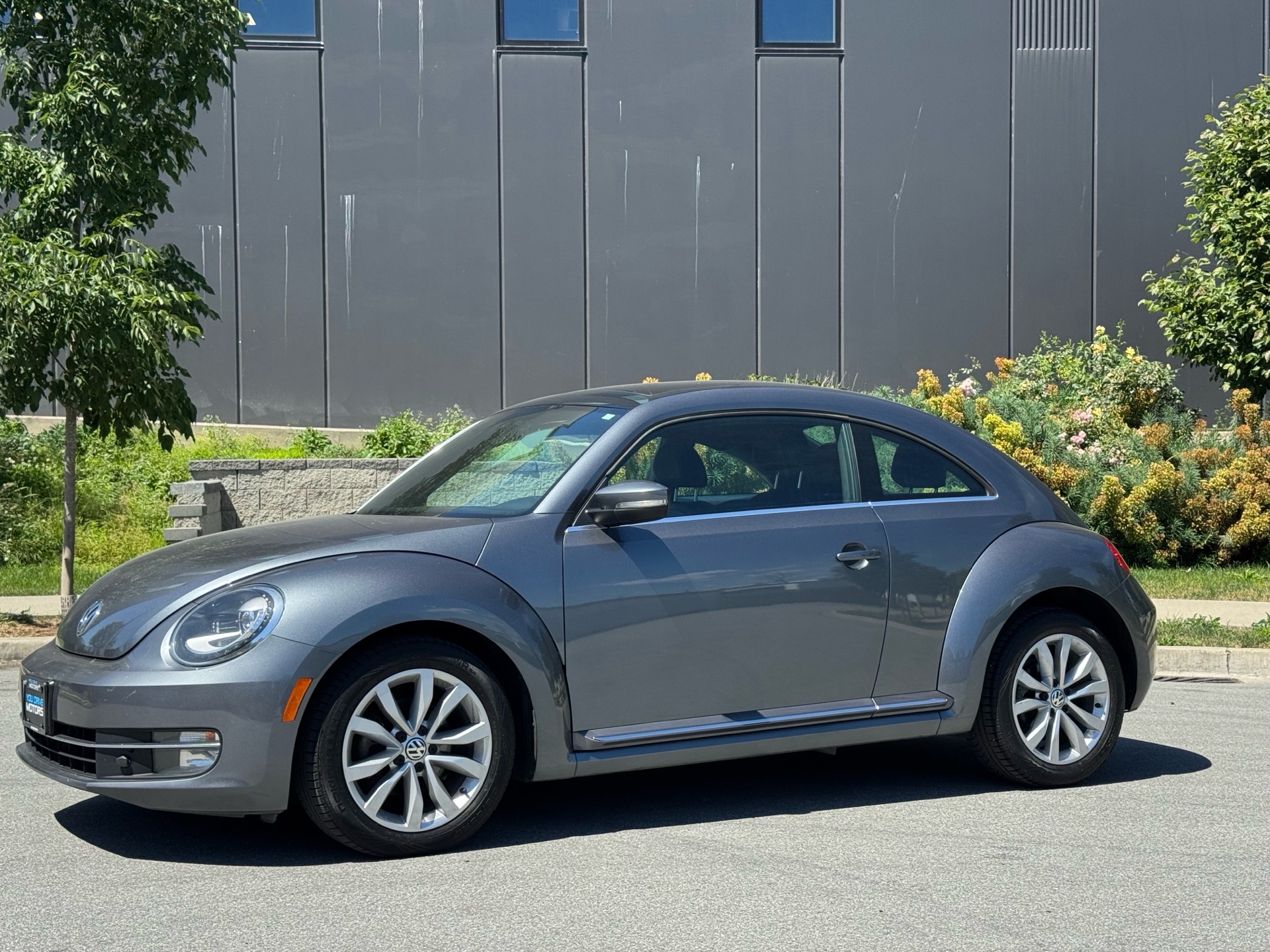 Gray 2015 Volkswagen Beetle TDI Hatchback Front-Wheel Drive Automatic