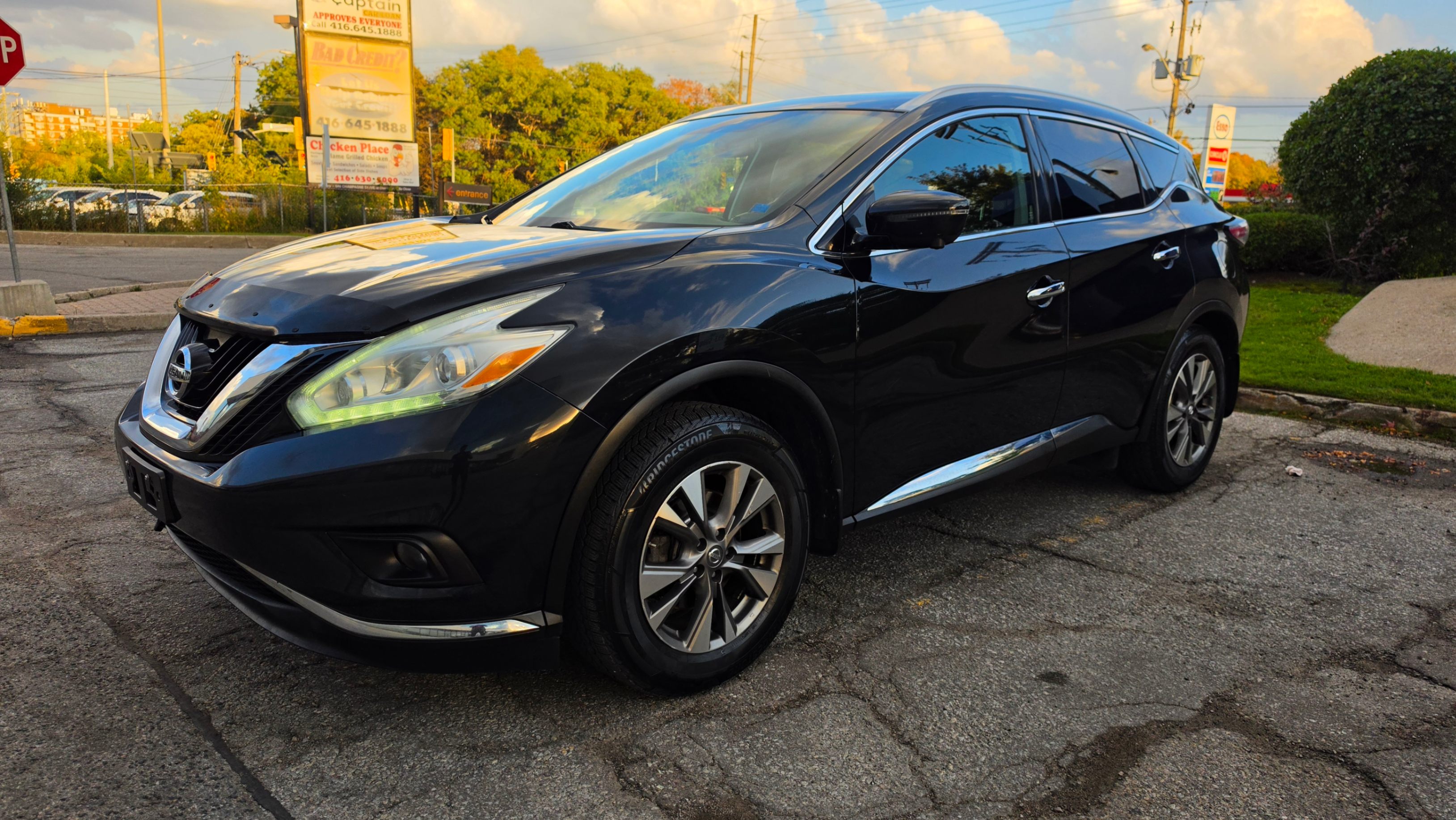 Black 2017 Nissan Murano SUV / Crossover All-Wheel Drive Automatic