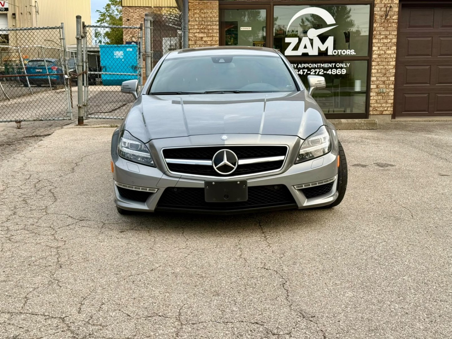 Silver' 2012 Mercedes-Benz CLS Sedan Rear-Wheel Drive Automatic