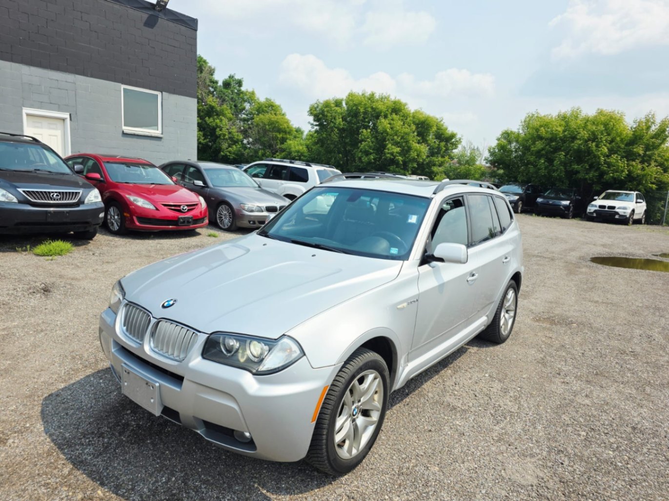 Silver 2008 BMW X3 SUV / Crossover All-Wheel Drive Automatic