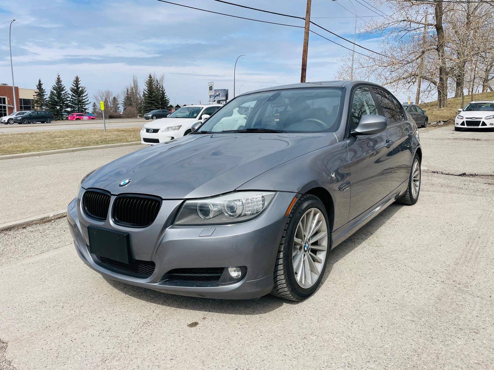 Gray 2011 BMW 3 Series Sedan All-Wheel Drive Automatic