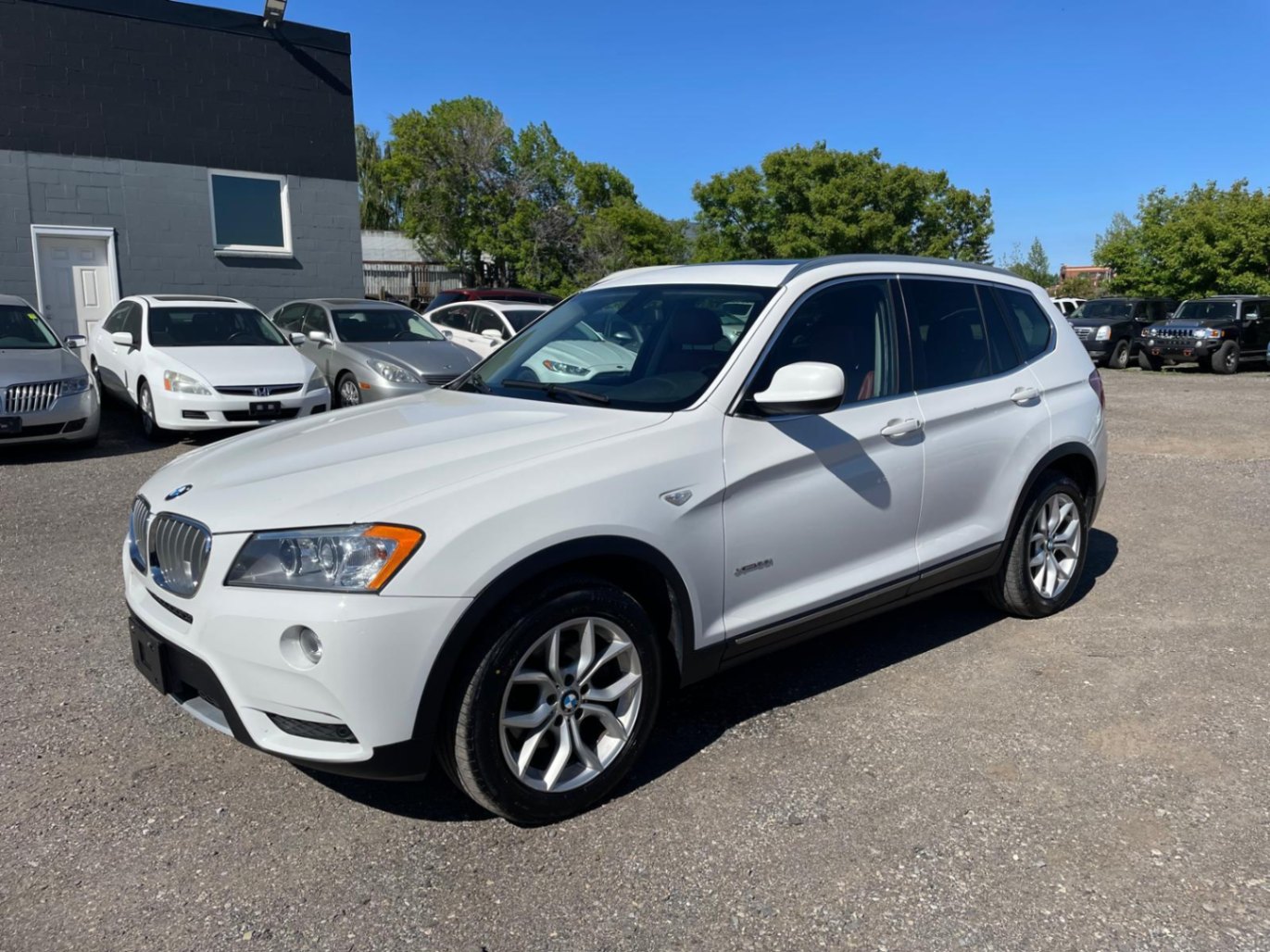 White 2013 BMW X3 SUV / Crossover All-Wheel Drive Automatic