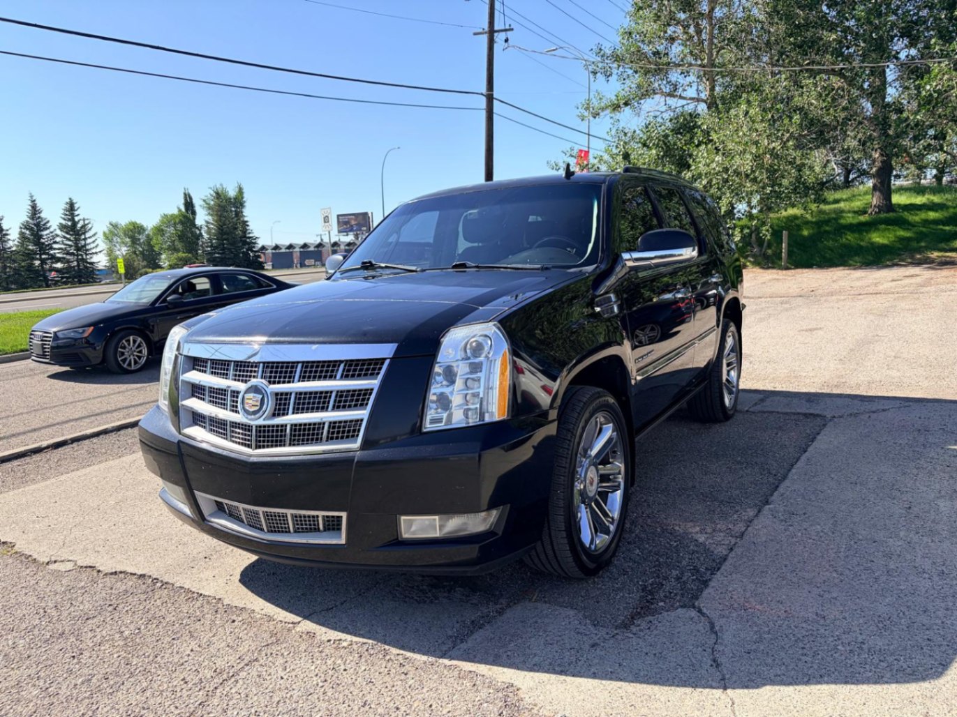 Black 2013 Cadillac Escalade SUV / Crossover All-Wheel Drive Automatic