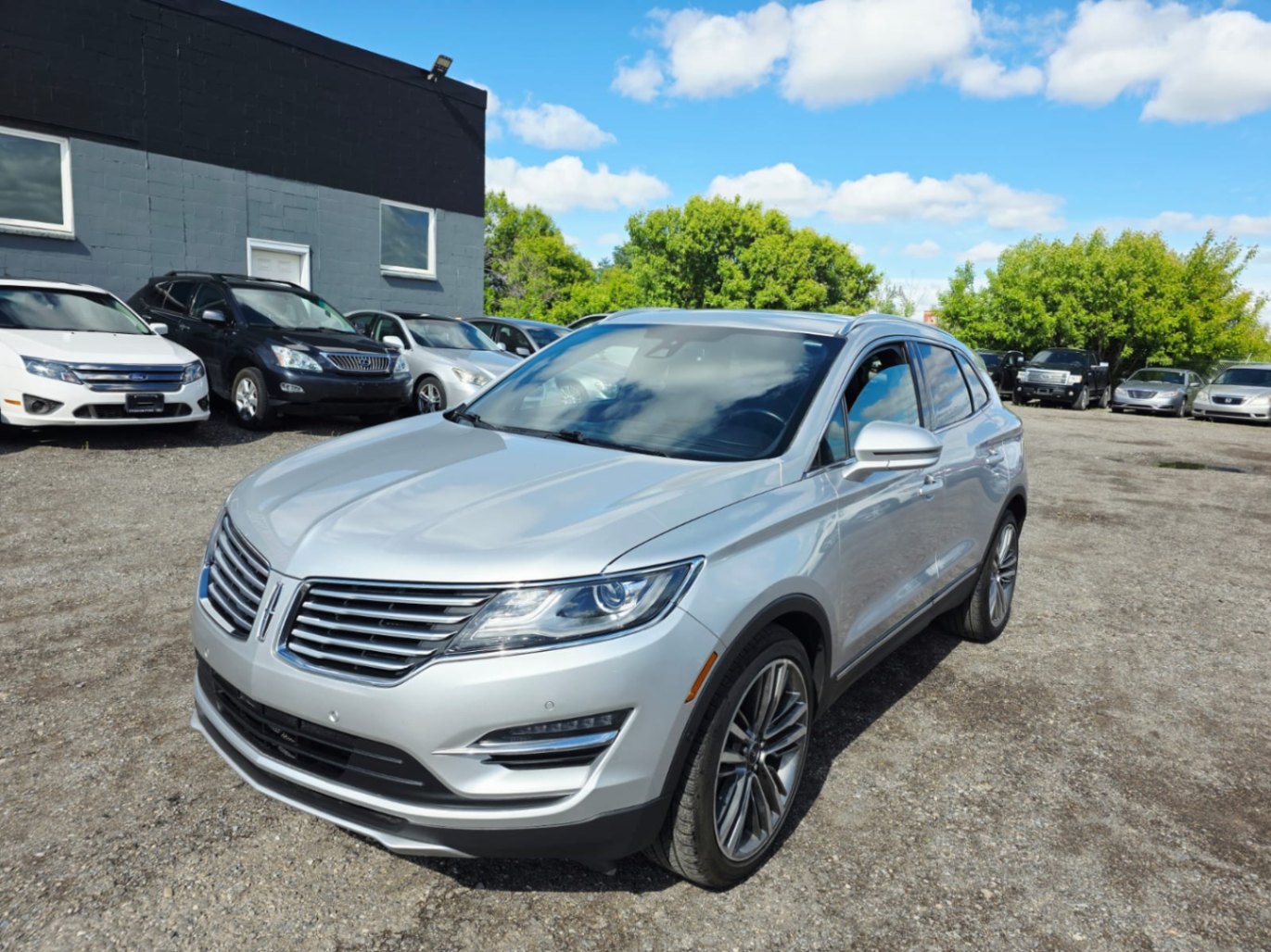 Silver 2015 Lincoln MKC AWD SUV / Crossover All-Wheel Drive Automatic