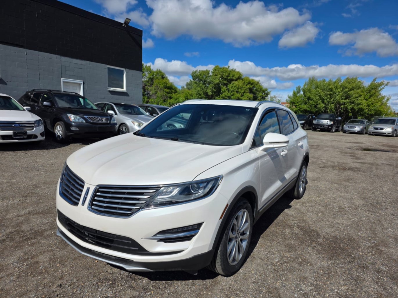 White 2016 Lincoln MKC Select AWD SUV / Crossover All-Wheel Drive Automatic